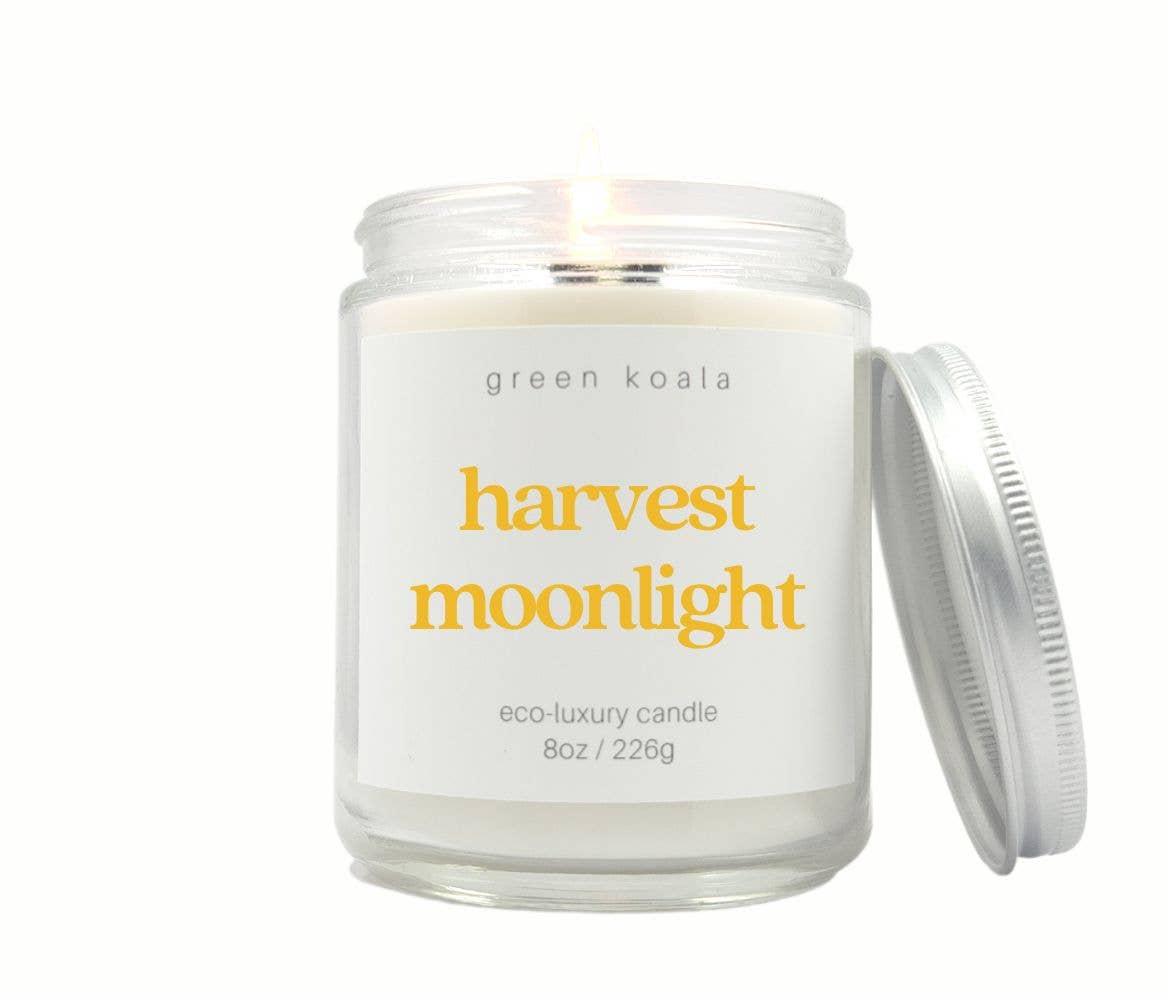 Green Koala - Harvest Moonlight 8oz Eco-Luxury Candle