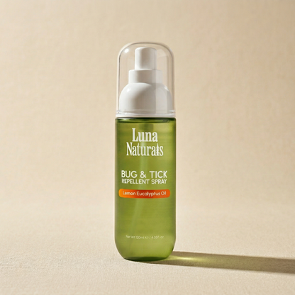 Luna Naturals - Bug & Tick Repellent Spray | Lemon & Eucalyptus Oil | 120ml