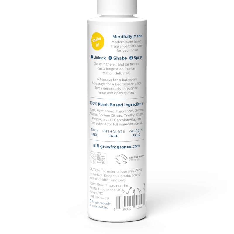 Grow Fragrance - Pacific Driftwood Air + Fabric Spray