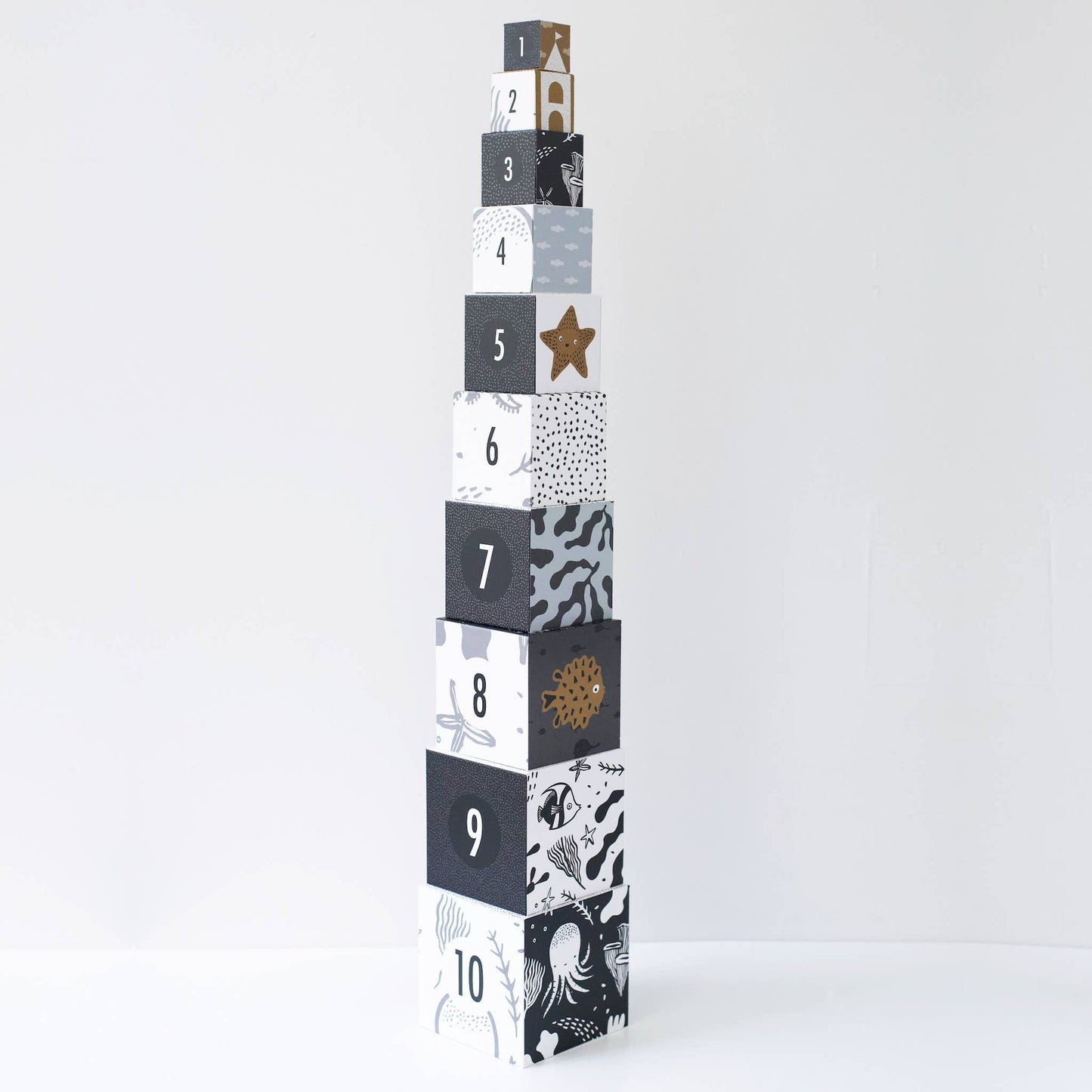 Wee Gallery - Nesting Blocks - Ocean Animals