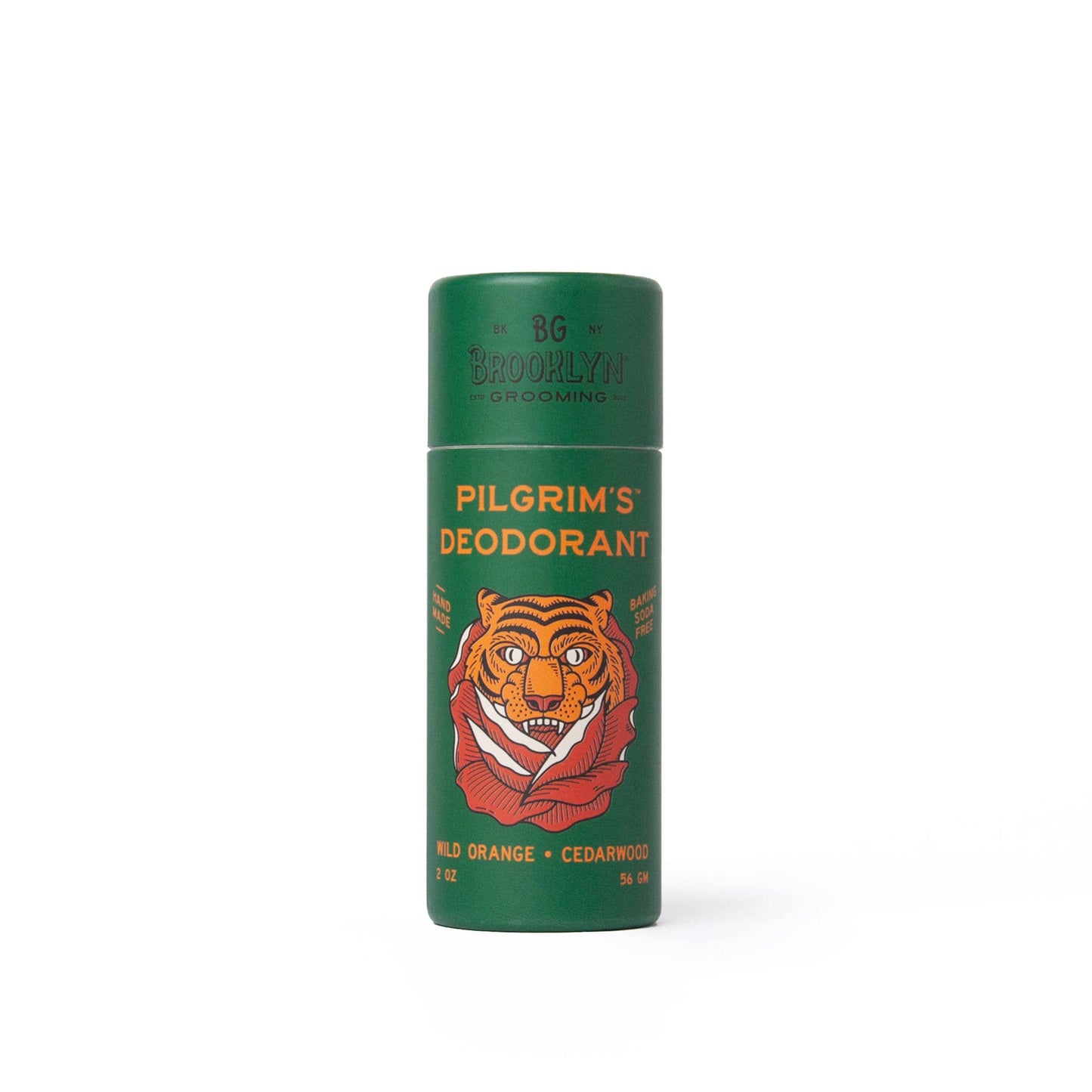 Brooklyn Grooming - Wild orange and Cedar wood deodorant