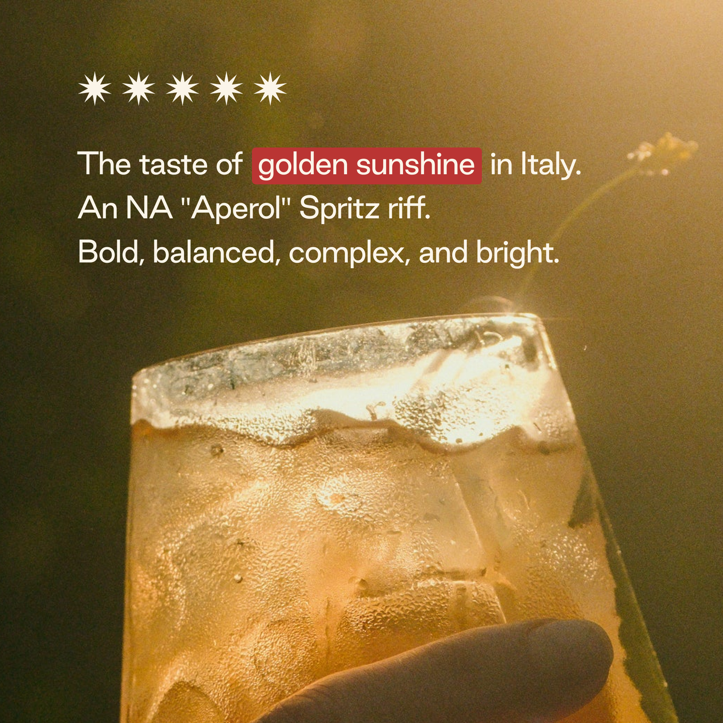 Strongwater | Sparkling NA Apertif Spritz Mocktail