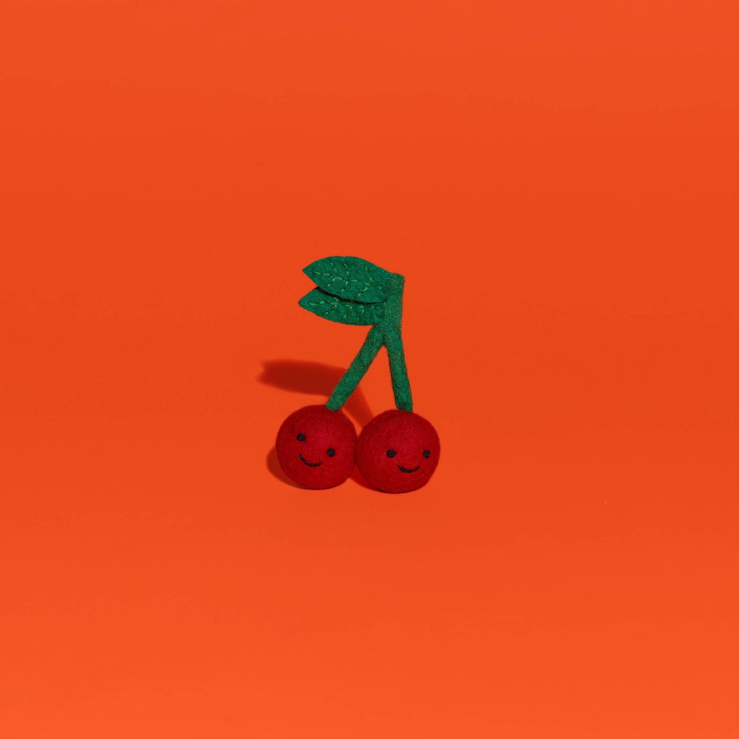 Ware of the Dog - Wool Cherries Cat Toy 