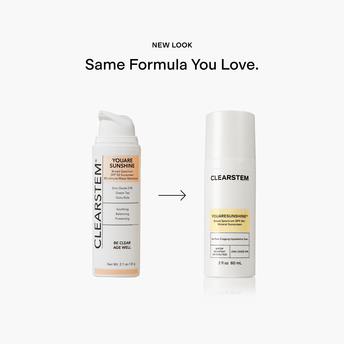 YOUARESUNSHINE™ Sheer Broad-Spectrum SPF 50+