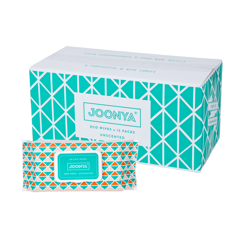 Joonya Eco Wipes - Fragrance Free - 80 ct