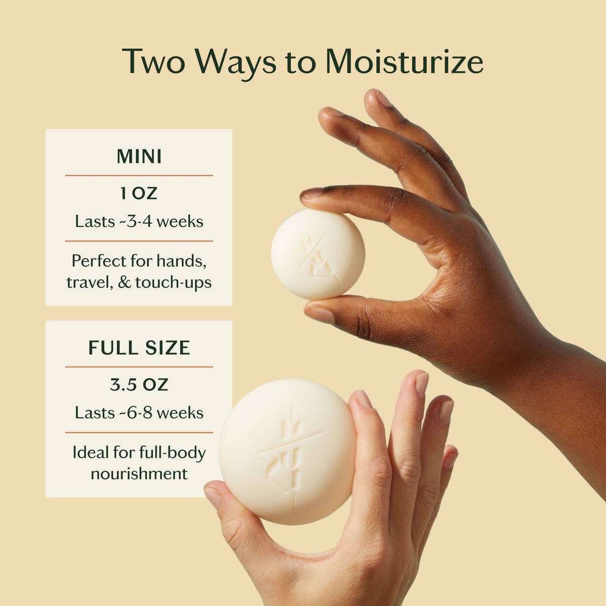 Kate McLeod - Naked Stone | Deep Moisturizing Lotion Bar