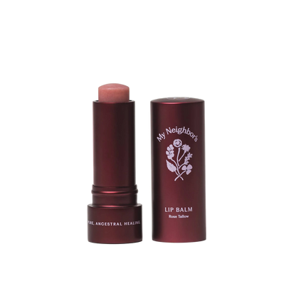 Rose Tallow Lip Balm (tinted) by My Neighbor’s