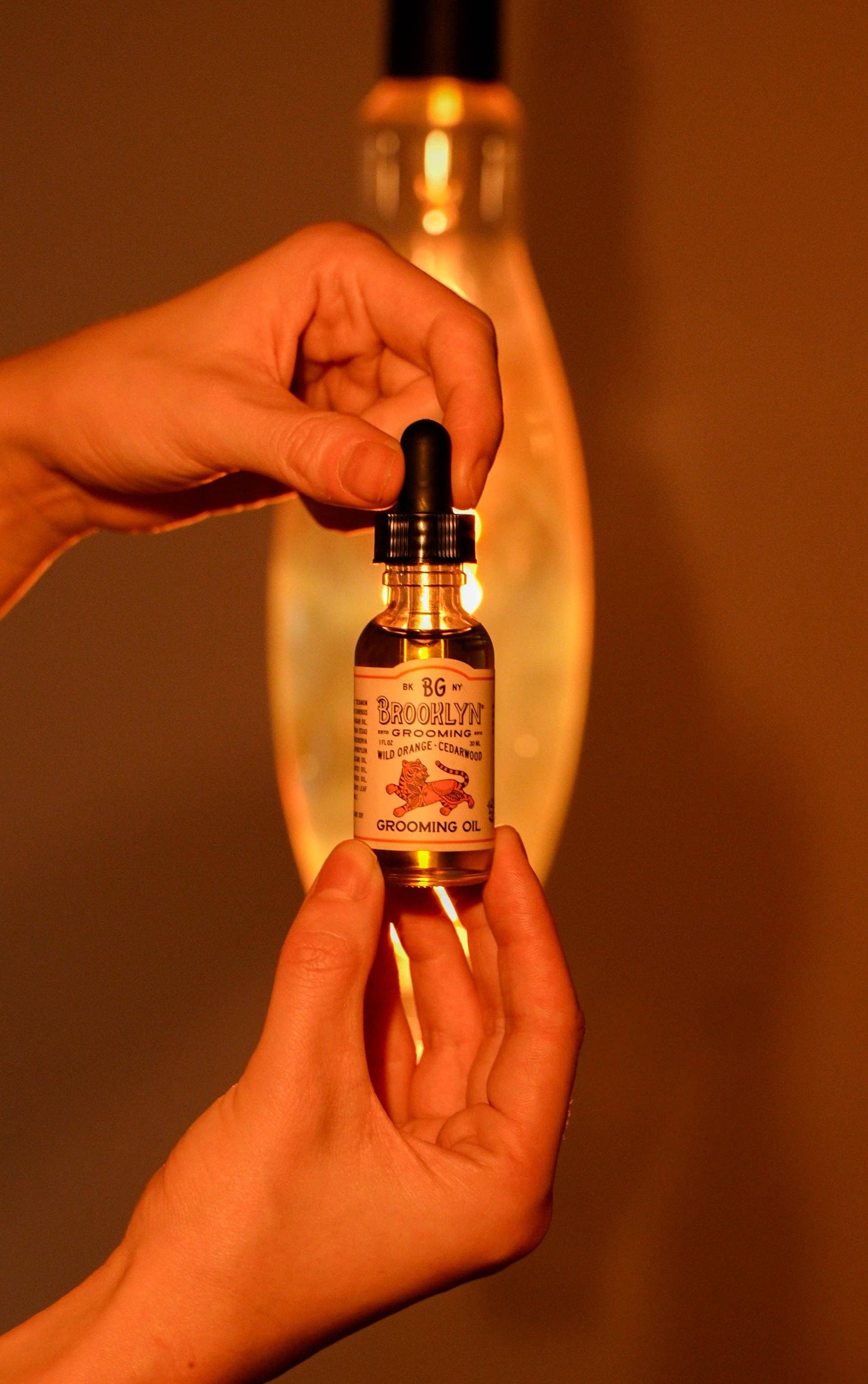 Brooklyn Grooming - Wild orange and Cedar wood grooming oil