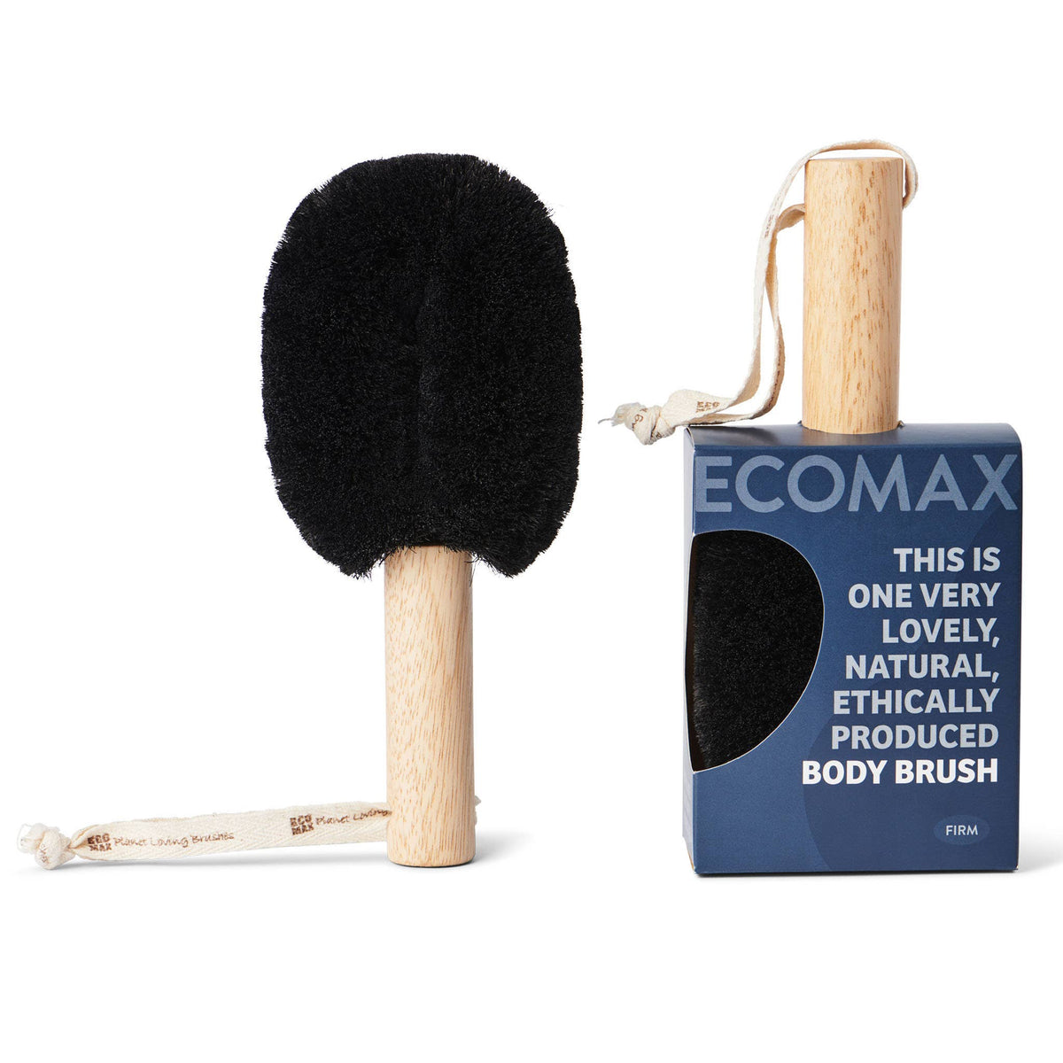 Ethical Global - Spa Body Brush – Firm Sisal (Black)