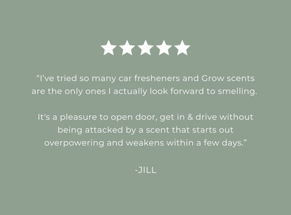 Grow Fragrance - Woodland Sage Car Freshener