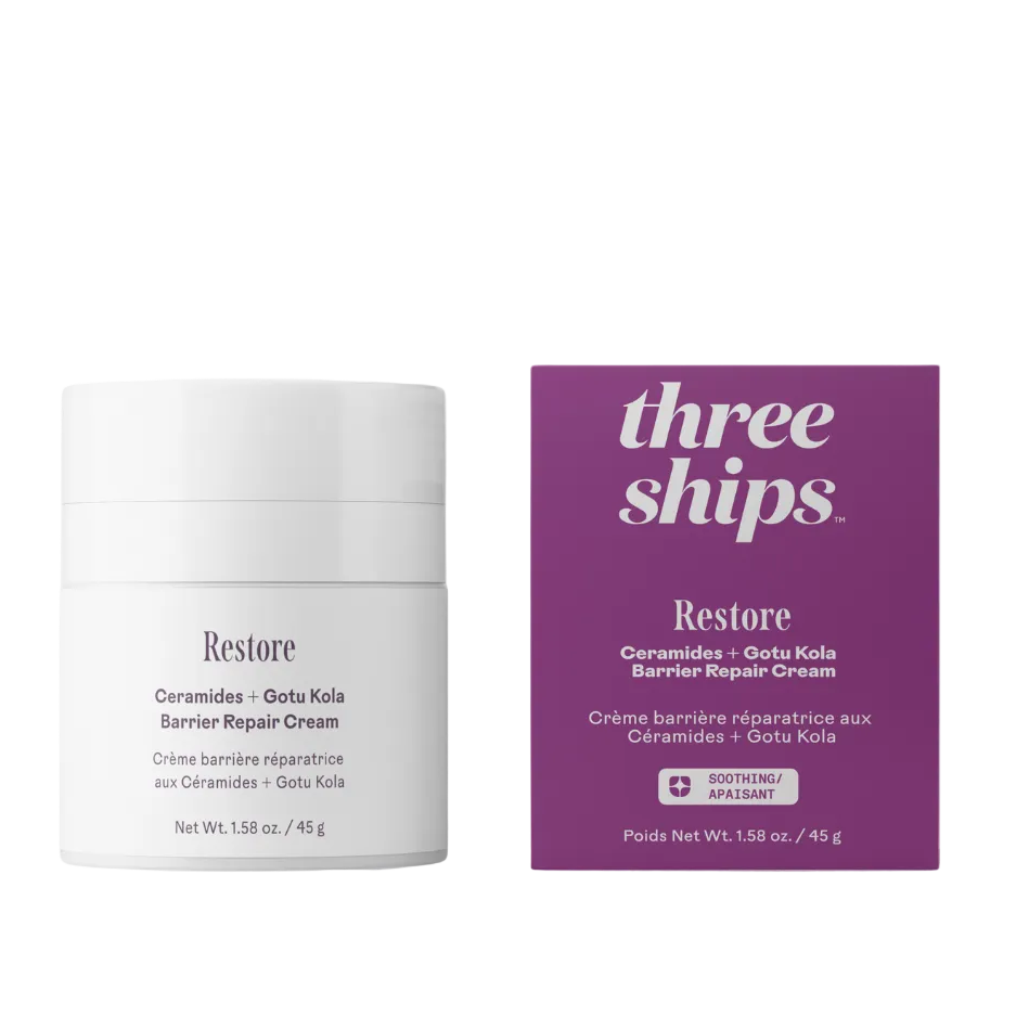 Restore Ceramides + Gotu Kola Barrier Repair Cream by Three Ships