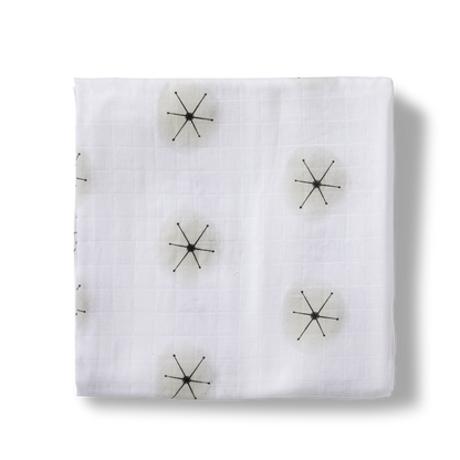 Moonjax - Stardust - Organic Cotton Muslin Swaddle Blanket