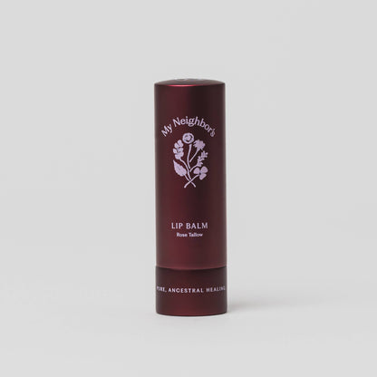 My Neighbor’s - Rose Tallow Lip Balm (tinted)
