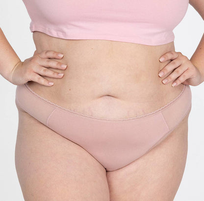 Organic Cotton Mid Rise Thong