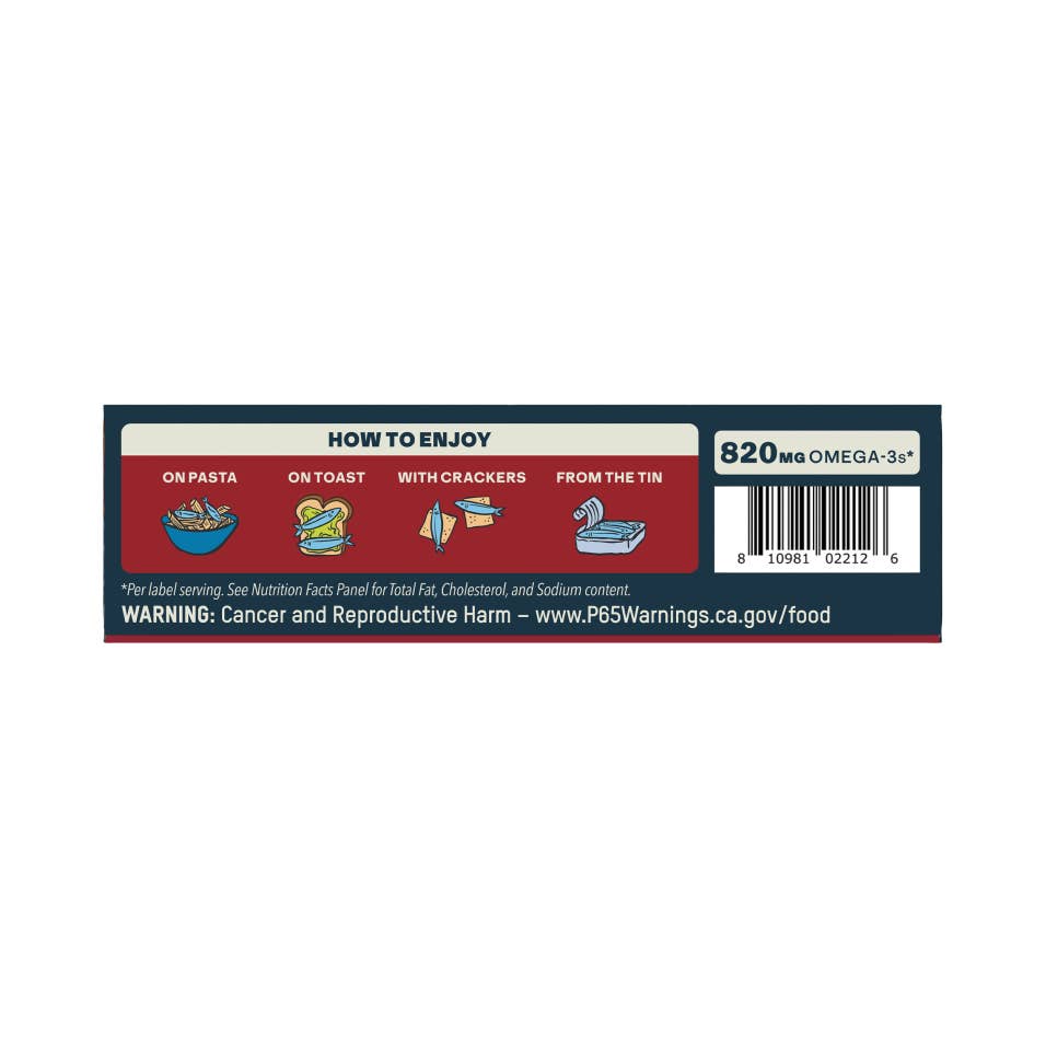 Patagonia Provisions - Tinned Fish - Spicy Spanish White Anchovies