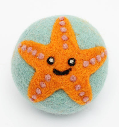 Ethical Global - Sea Creatures: Eco Wool Dryer Balls Fair Trade
