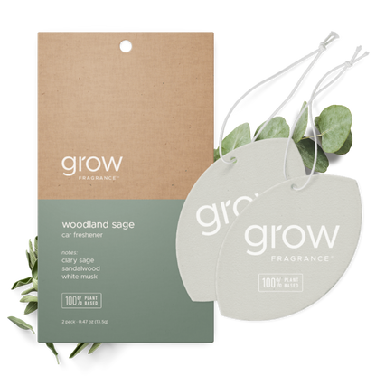 Grow Fragrance - Woodland Sage Car Freshener
