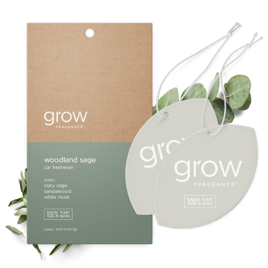 Grow Fragrance - Woodland Sage Car Freshener