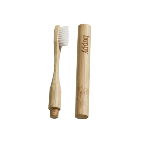 Huppy - Bamboo Collapsible Travel Toothbrush