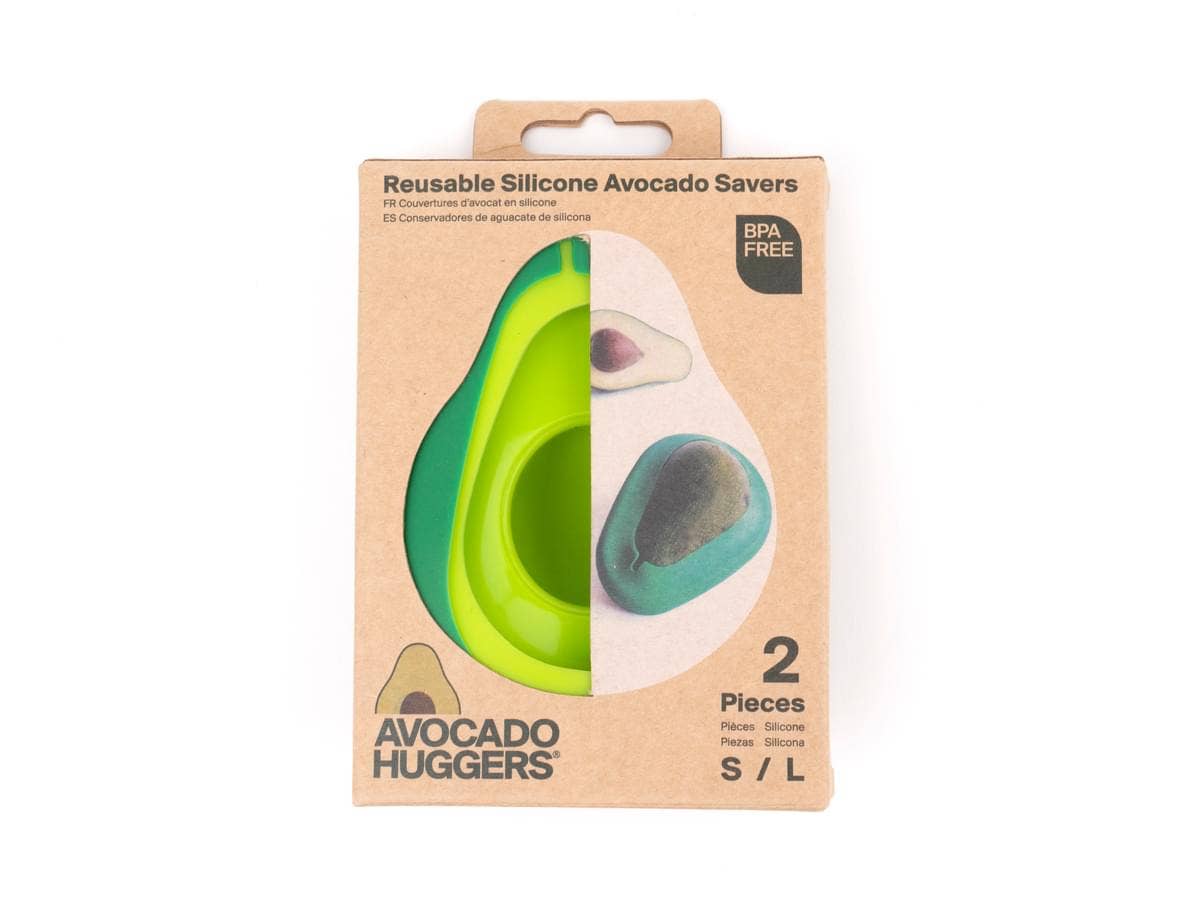 Food Huggers - Reusable Silicone Avocado Savers (Set of 2)