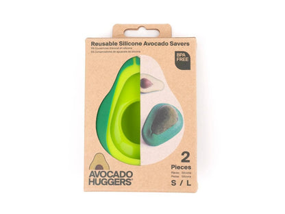 Food Huggers - Reusable Silicone Avocado Savers (Set of 2)
