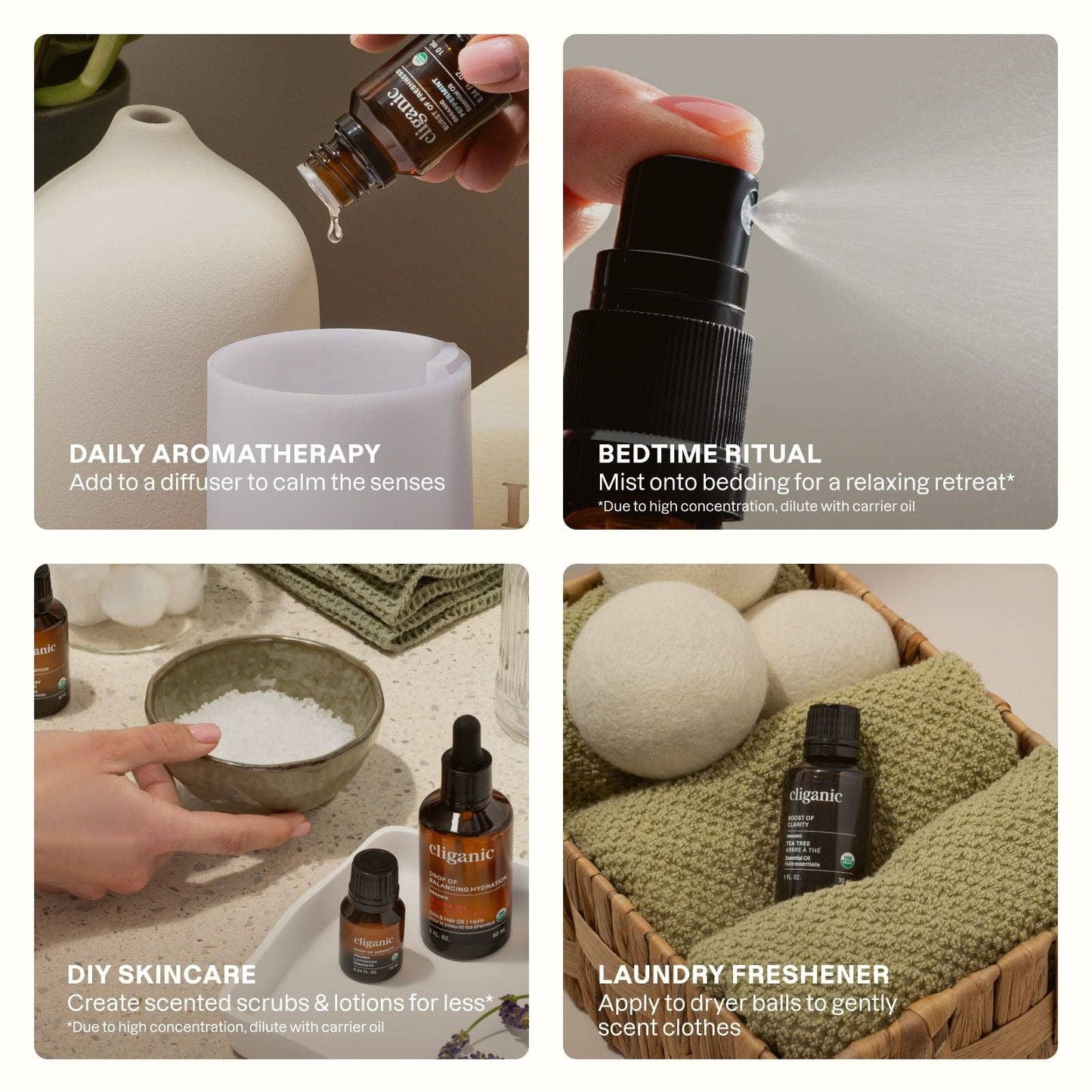 Cliganic - Organic Lavender Essential Oil 10ml