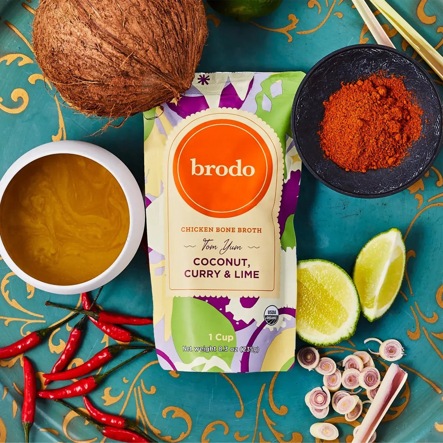 Brodo Organic Tom Yum Bone Broth
