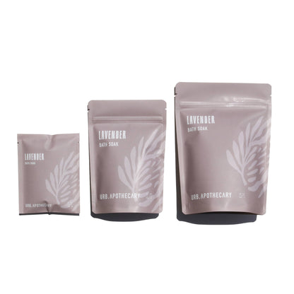 Urb Apothecary - Lavender Bath – Soothing Colloidal Oats & Color Therapy