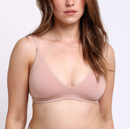 Organic Cotton Triangle Bralette