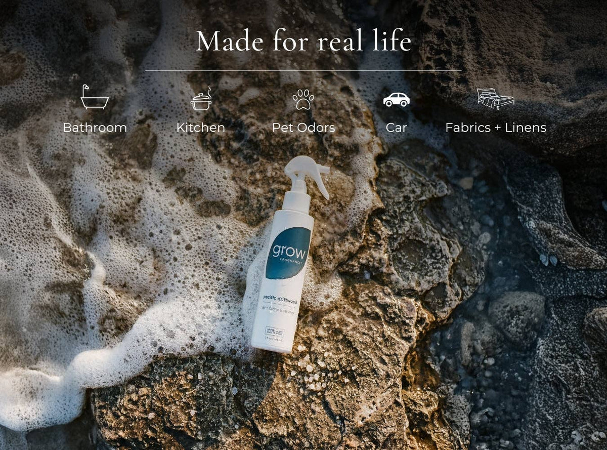 Grow Fragrance - Pacific Driftwood Air + Fabric Spray