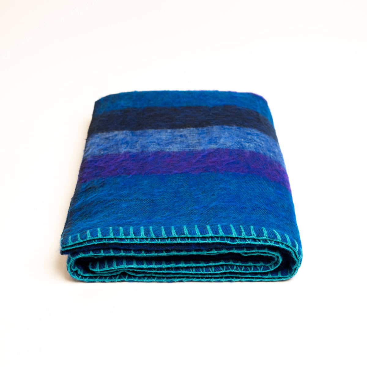 Extra Soft Yak wool Travel Throw Blanket  46"x90" Handmade
