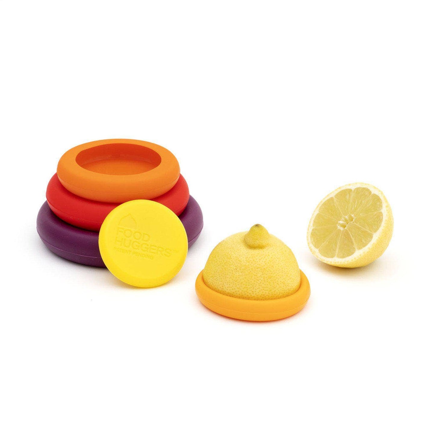 Food Huggers - Reusable Silicone Food Savers – Autumn Harvest (Set of 5)
