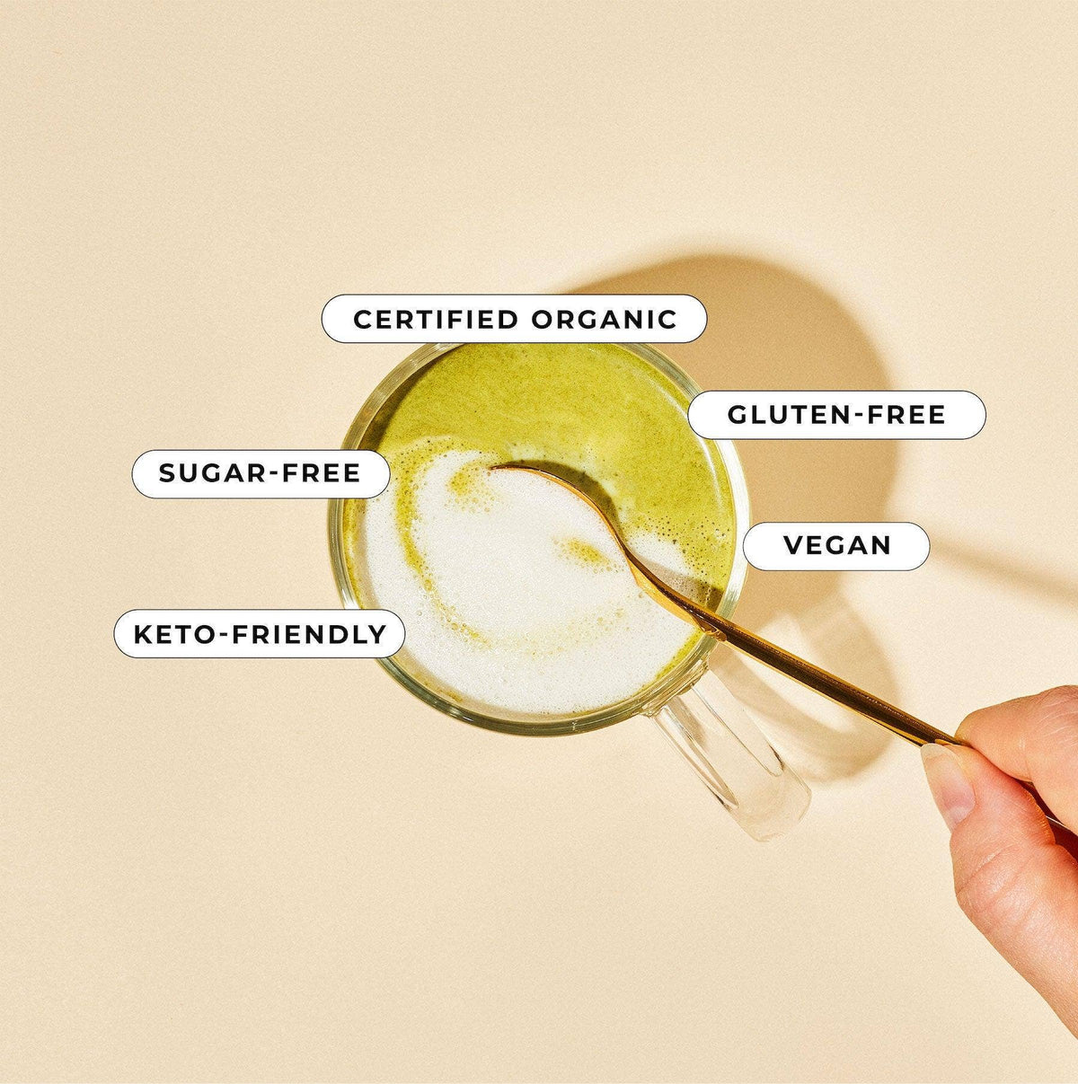 Superfood Latte Powder, Matcha Coconut