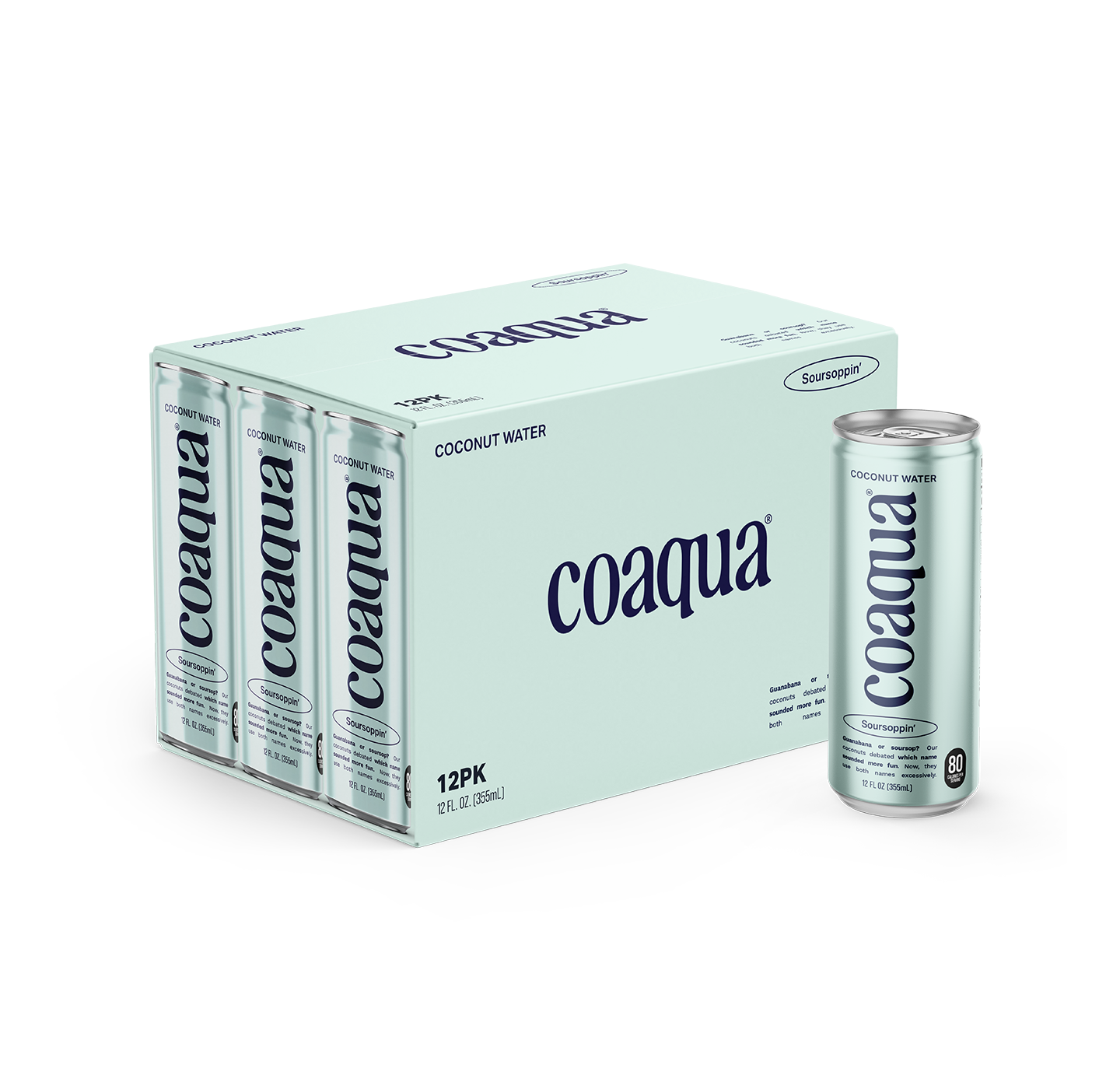 CoAqua Soursoppin' Coconut Water