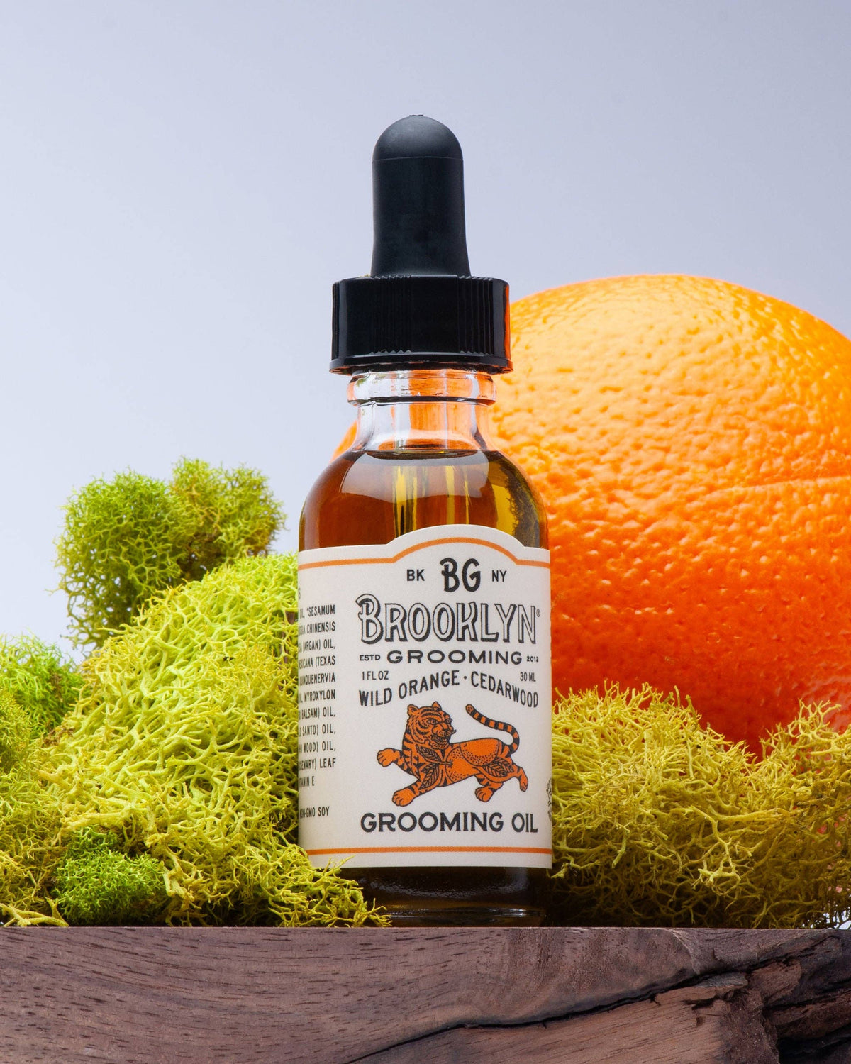 Brooklyn Grooming - Wild orange and Cedar wood grooming oil