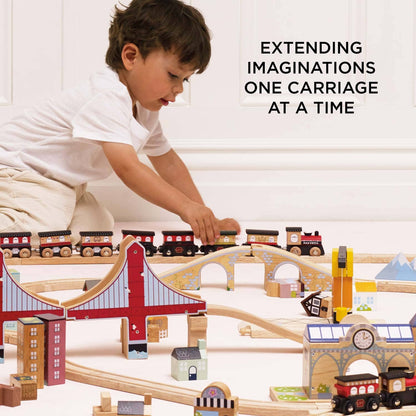 Le Toy Van, Inc. - Great Green Train & Goods Wagons