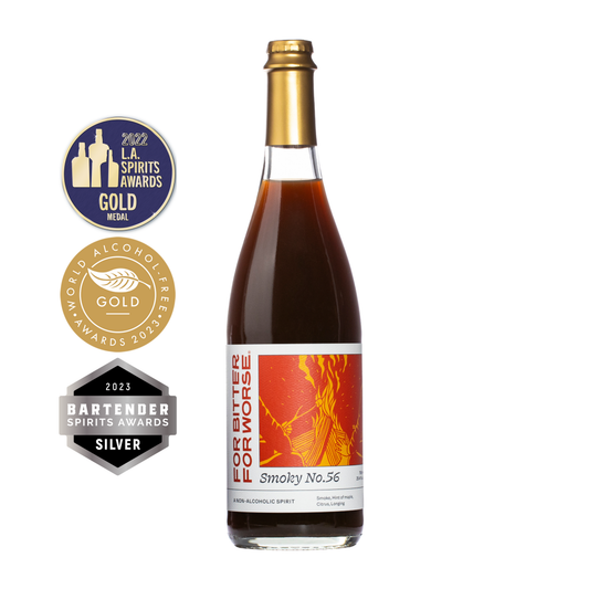 For Bitter For Worse - Smoky No. 56 mocktail non-alcoholic cocktail Dry January