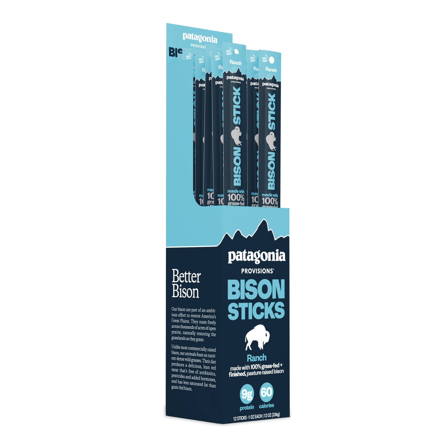 Patagonia Provisions - Bison Sticks Singles - Ranch - Grass-Fed and Finished (1 Stick)
