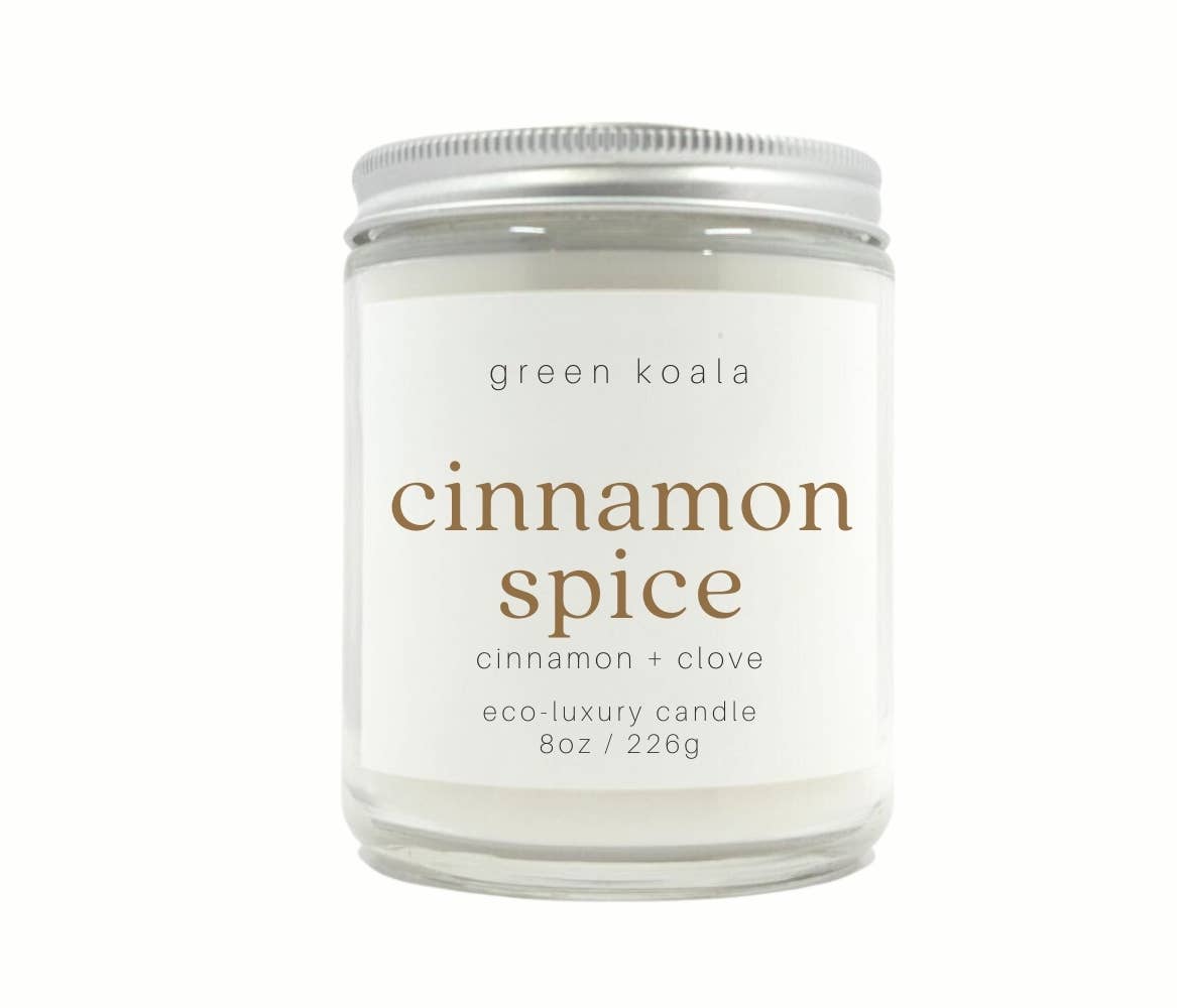 Green Koala - Cinnamon Spice 8oz Eco-Luxury Candle
