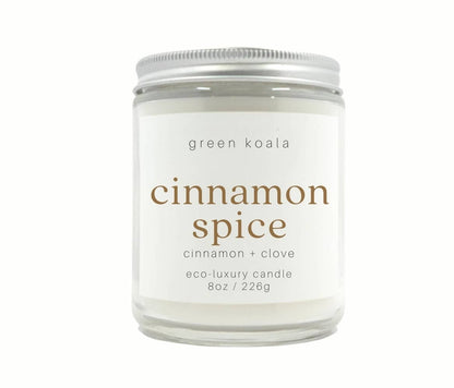 Green Koala - Cinnamon Spice 8oz Eco-Luxury Candle