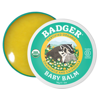 Baby Balm, Soothes Diaper Rash, Cradle Cap & Dry Skin by Badger
