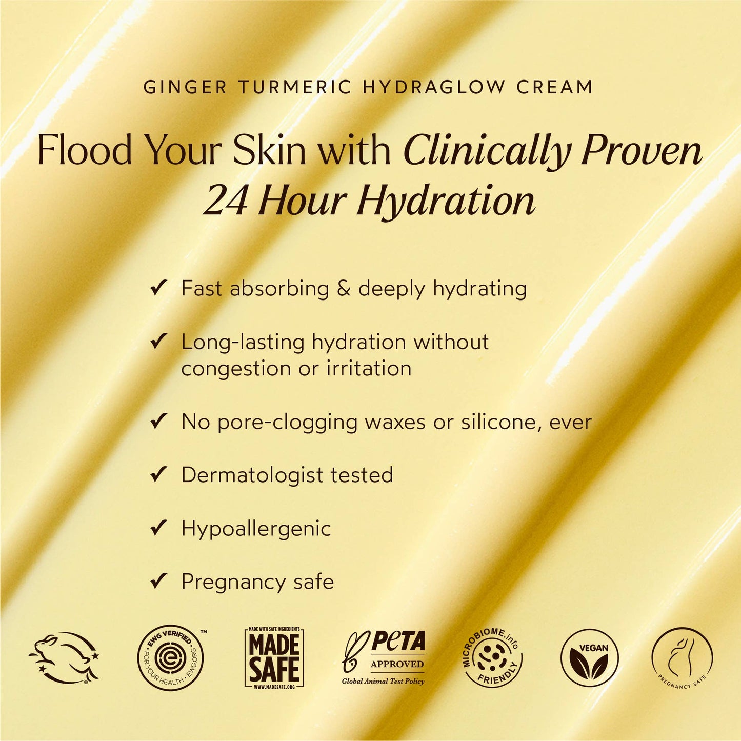 True Botanicals - Ginger Turmeric Hydraglow Cream