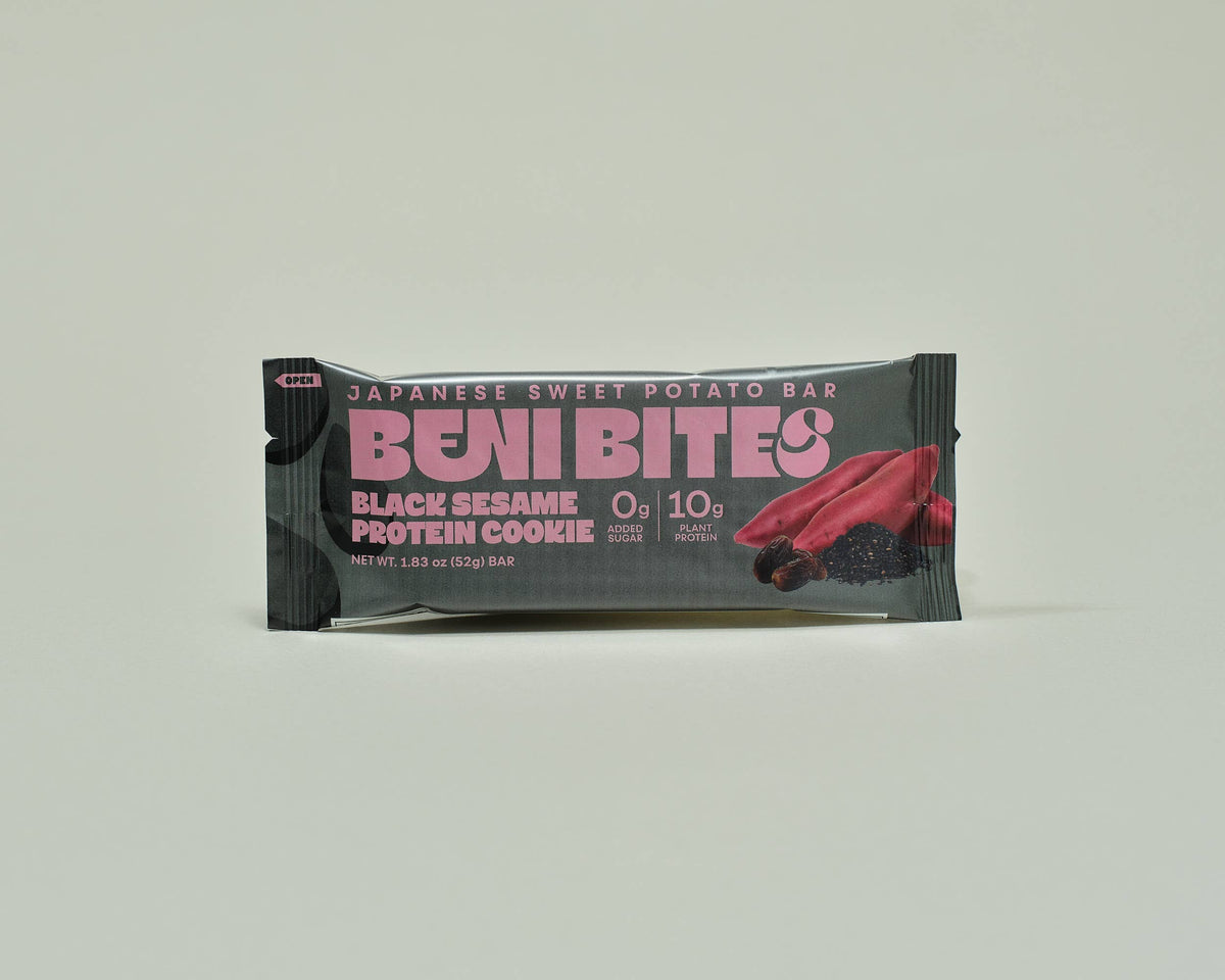Benibites - Benibites Japanese Dried Sweet Potato Bar Black Sesame