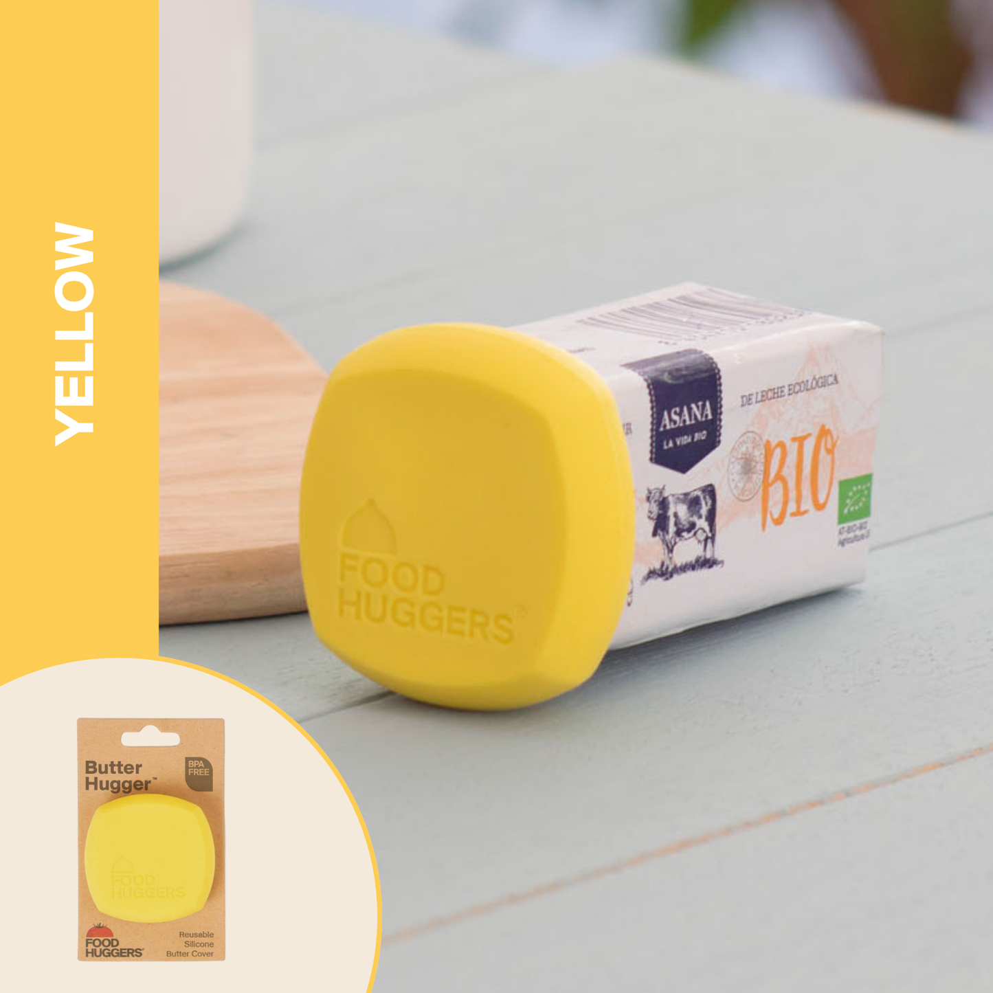 Food Huggers - Yellow Butter Hugger