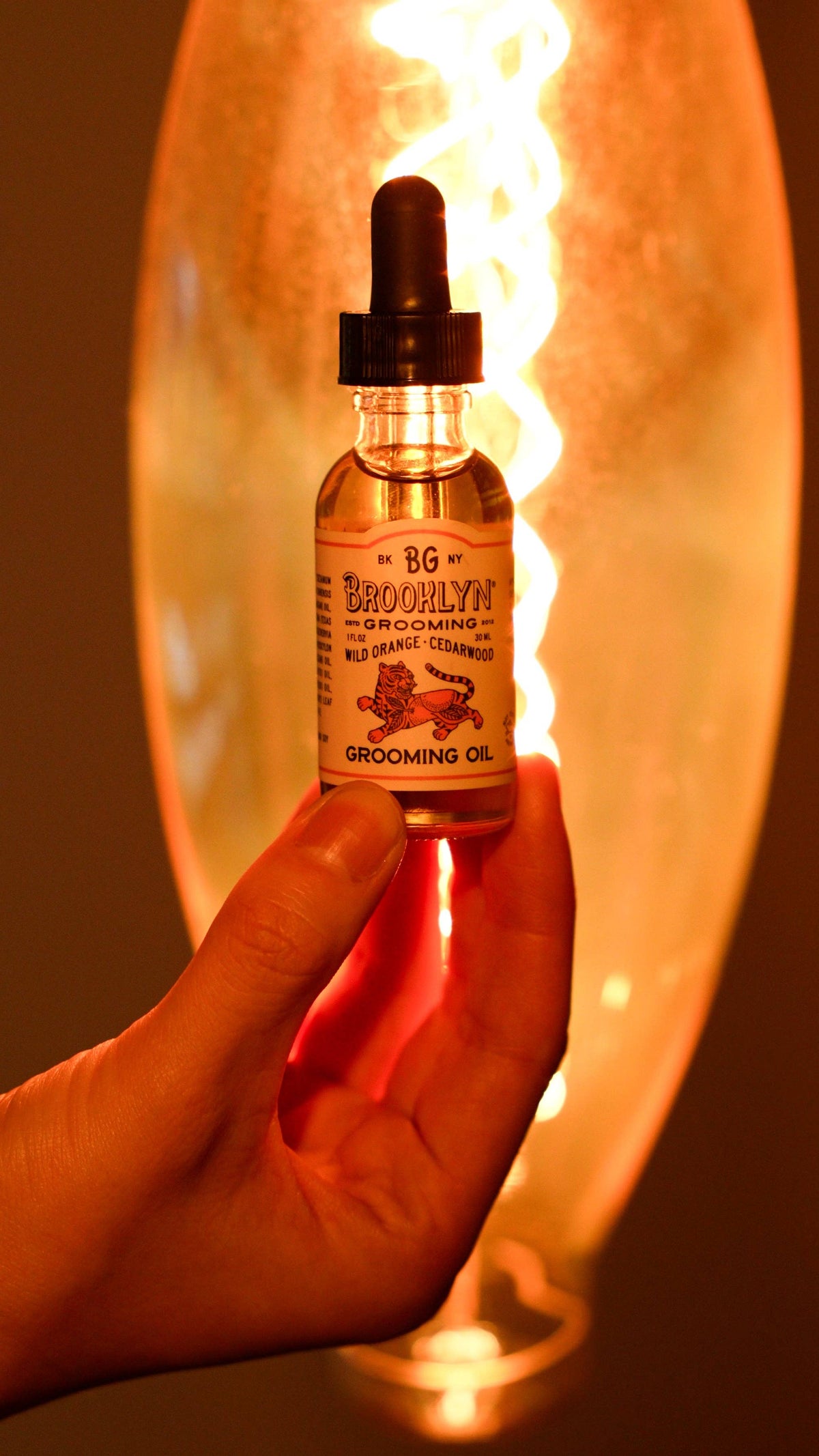 Brooklyn Grooming - Wild orange and Cedar wood grooming oil