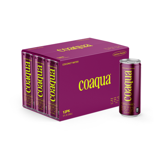 CoAqua Lemony Passion Coconut Water