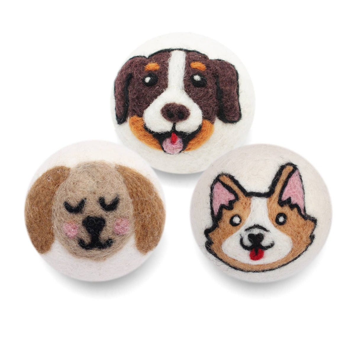 Ethical Global - Dogs: Eco Wool Dryer Balls Fair Trade