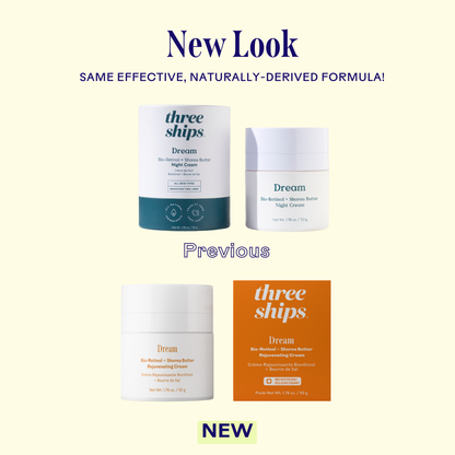 Three Ships - TESTER - Dream Bio-Retinol + Shorea Butter Rejuvenating Cream - NOT FOR RESALE