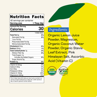 GoodOnya - Organic Electrolyte Packets | GoodOnya | 42-Serving Bags