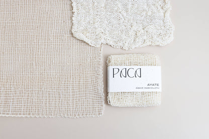 AYATE - Gently Exfoliating Agave Washcloth